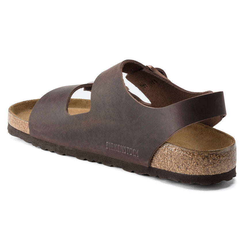 BIRKENSTOCK - MEN'S MILANO OILED LEATHER SANDAL