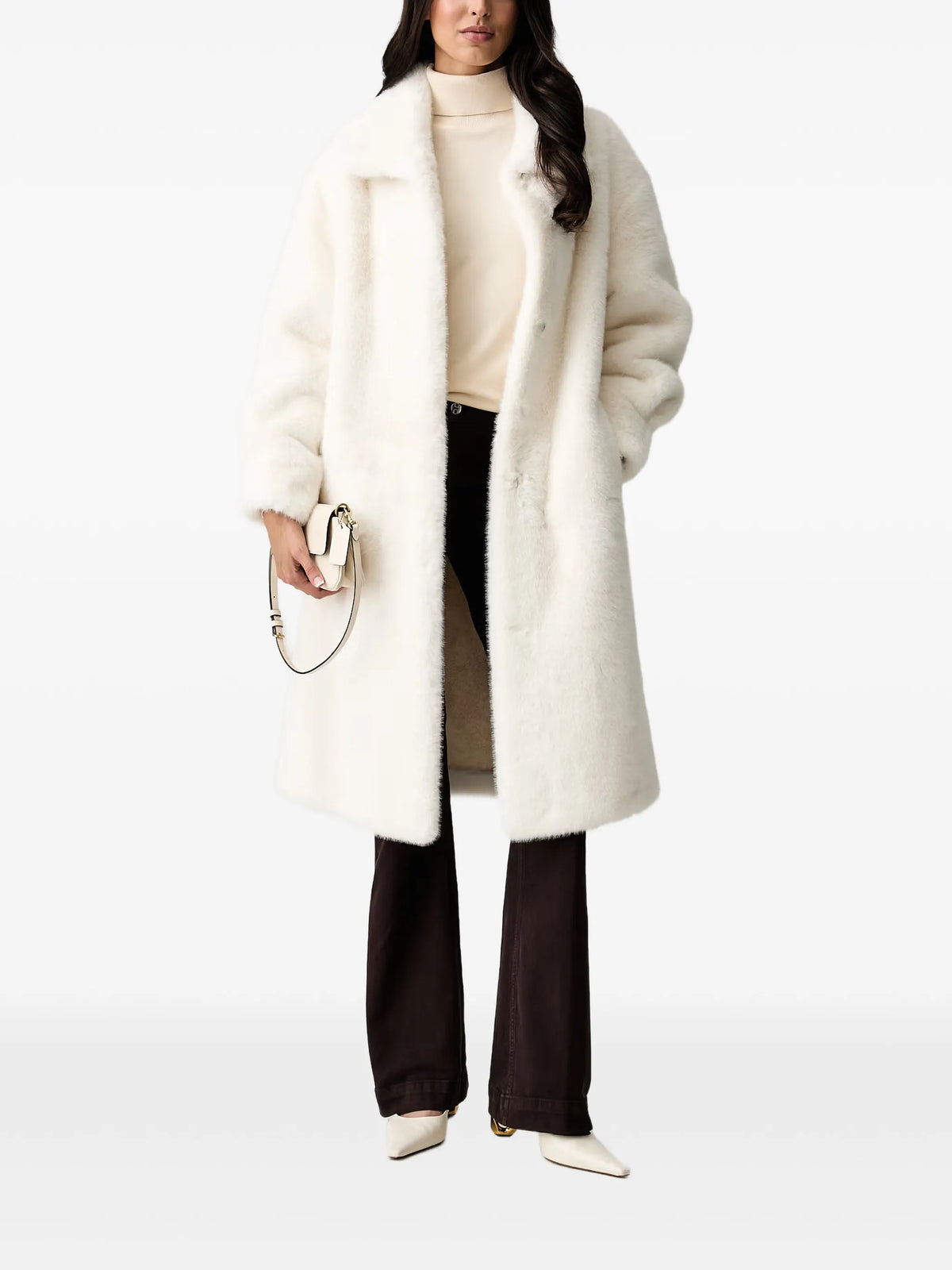 SILVIAN HEACH - WOMEN'S LONG FUR COAT
