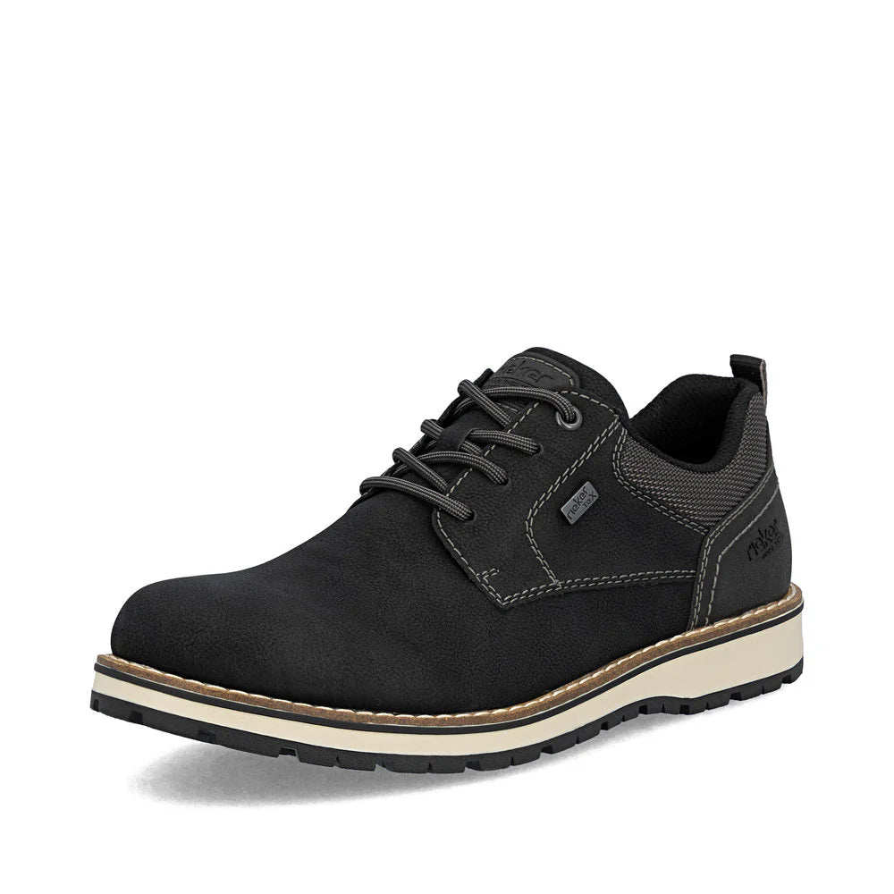 RIEKER- MEN'S ZIPPER LACE SHOE 38406-00