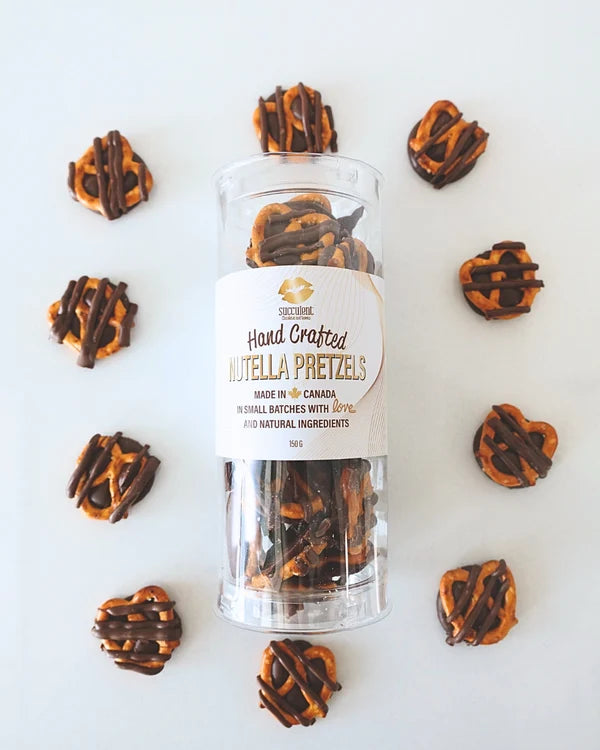 SUCCULENT CHOCOLATE - NUTELLA PRETZELS TUBE