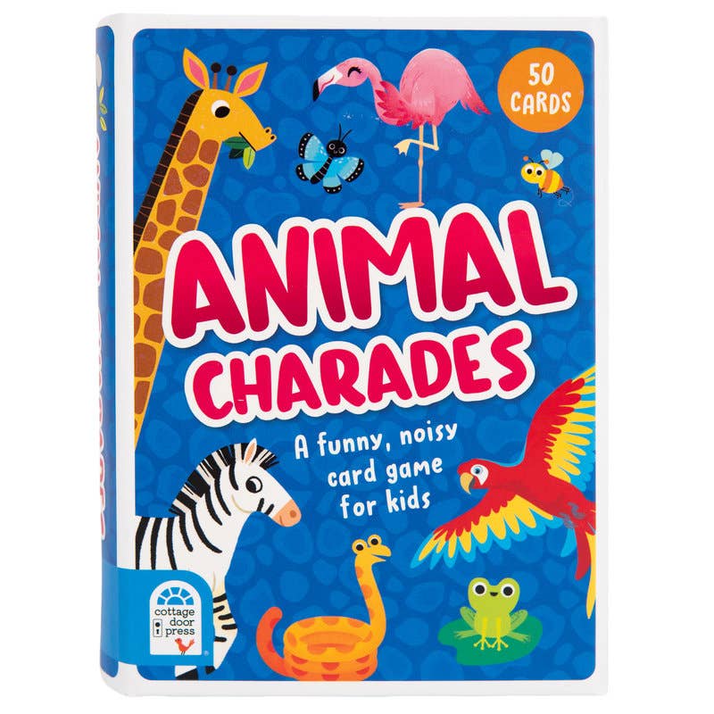Animal Charades Card Game for Kids