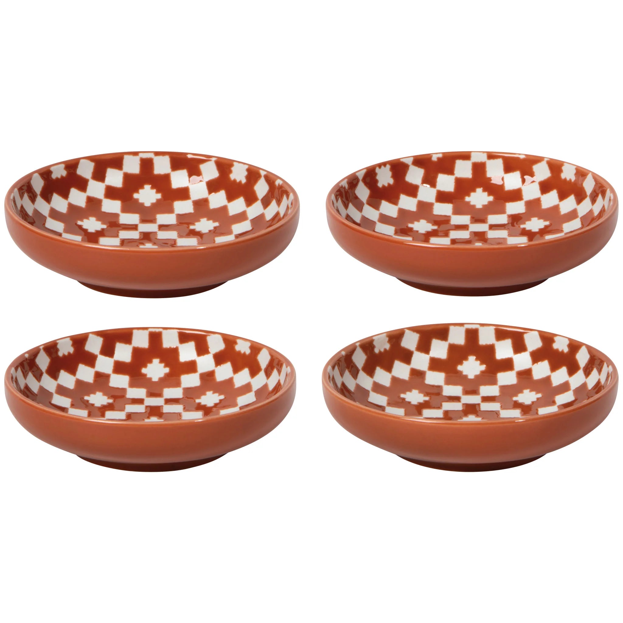 DANICA - SET/4 DIP DISH BARRO