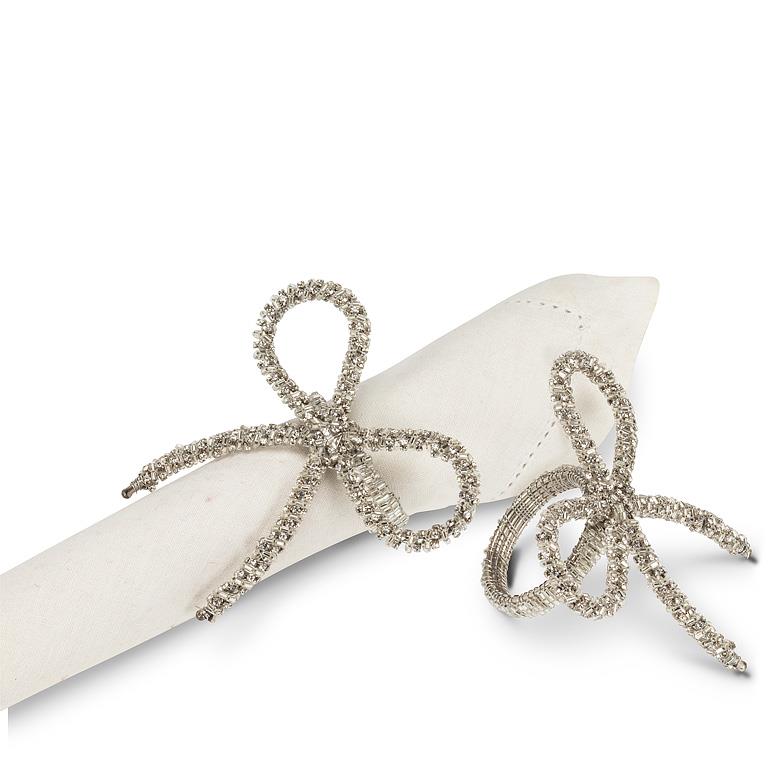 ABBOTT - GEM BOW NAPKIN RING-3.5"H