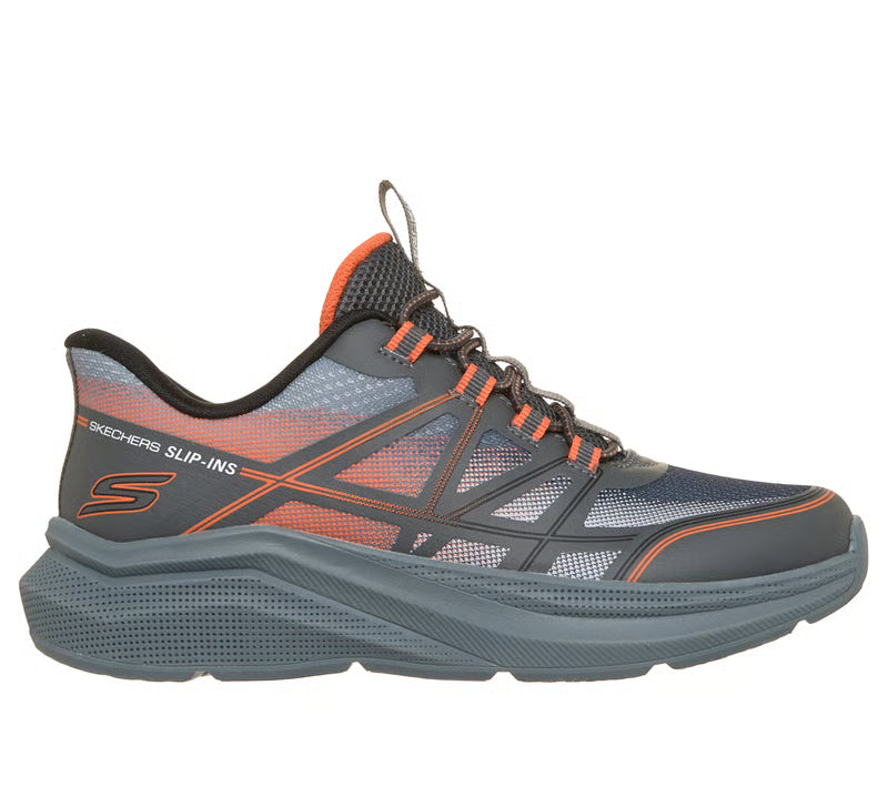 SKECHERS - KID'S MICROSPEC VELOCITY-GRID-SHIFT SHOE