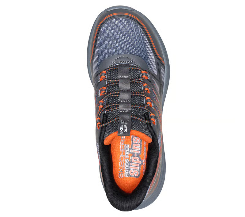 SKECHERS - KID'S MICROSPEC VELOCITY-GRID-SHIFT SHOE