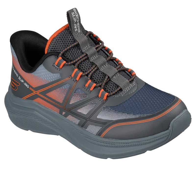 SKECHERS - KID'S MICROSPEC VELOCITY-GRID-SHIFT SHOE