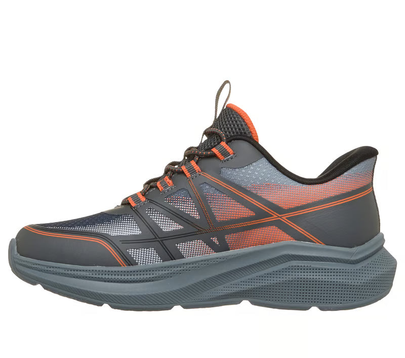 SKECHERS - KID'S MICROSPEC VELOCITY-GRID-SHIFT SHOE