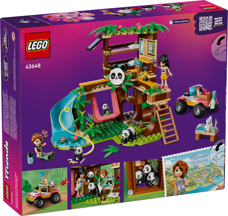LEGO - 42648 - FRIENDS - PANDA SANCTUARY ANIMAL CARE - 243PCS - F25