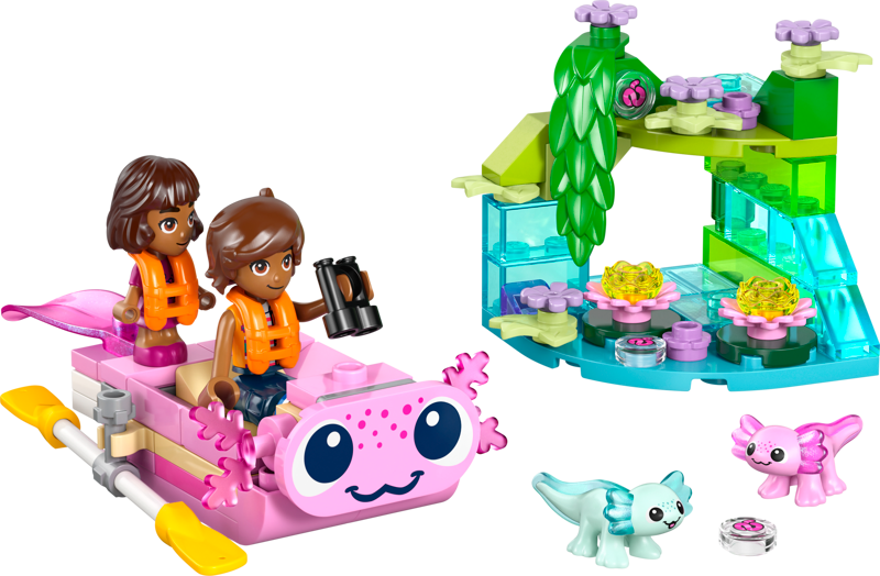 LEGO - 42681 - FRIENDS - AXOLOTL ADVENTURE BOAT - 95PCS - S26