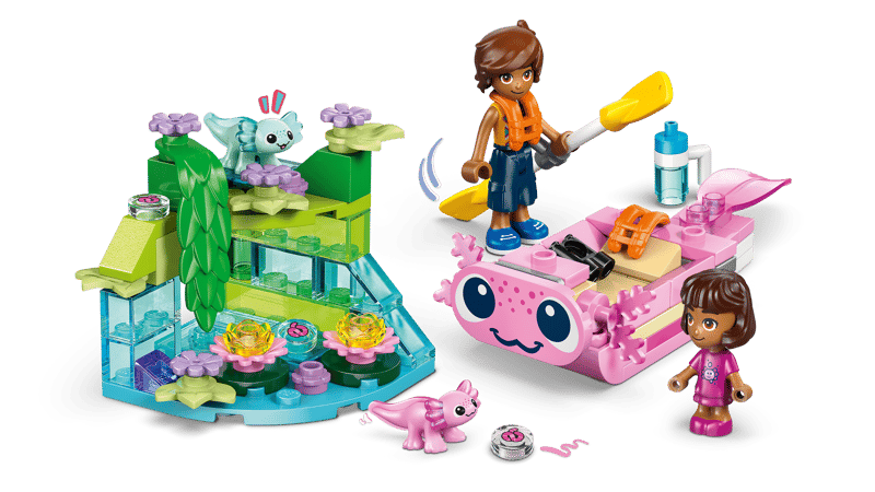 LEGO - 42681 - FRIENDS - AXOLOTL ADVENTURE BOAT - 95PCS - S26