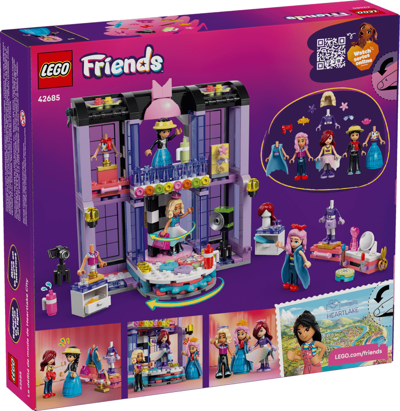 LEGO - 42685 - FRIENDS - HEARTLAKE CITY FASHION
SHOW - 410PCS - S26