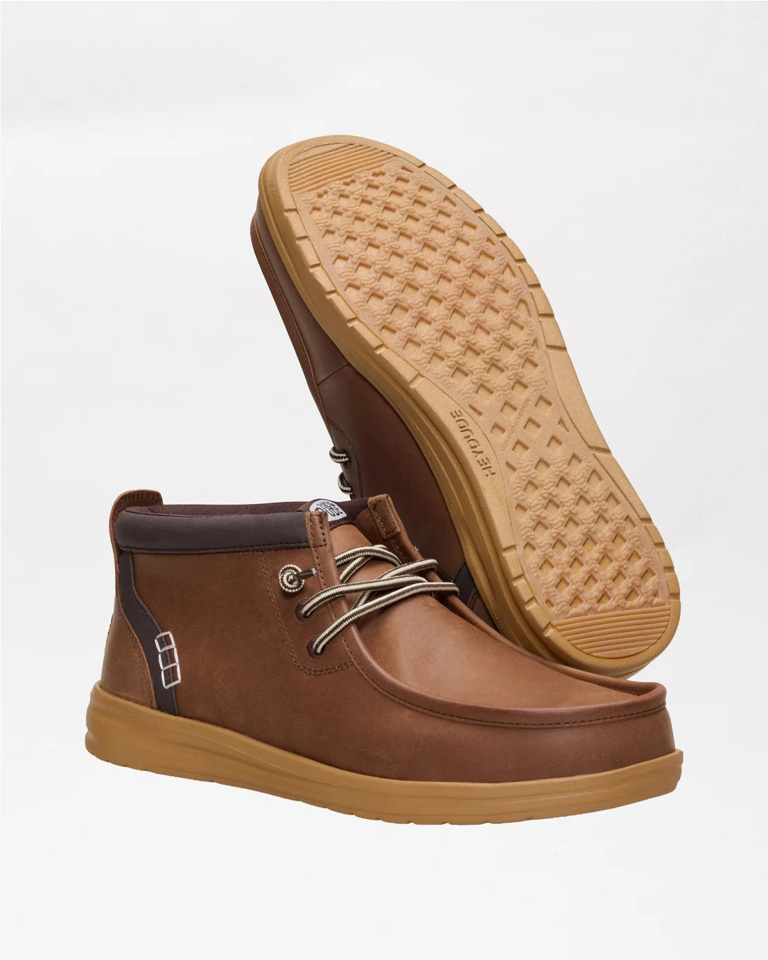HEY DUDE - MEN WALLY MID GRIPR LEATHER