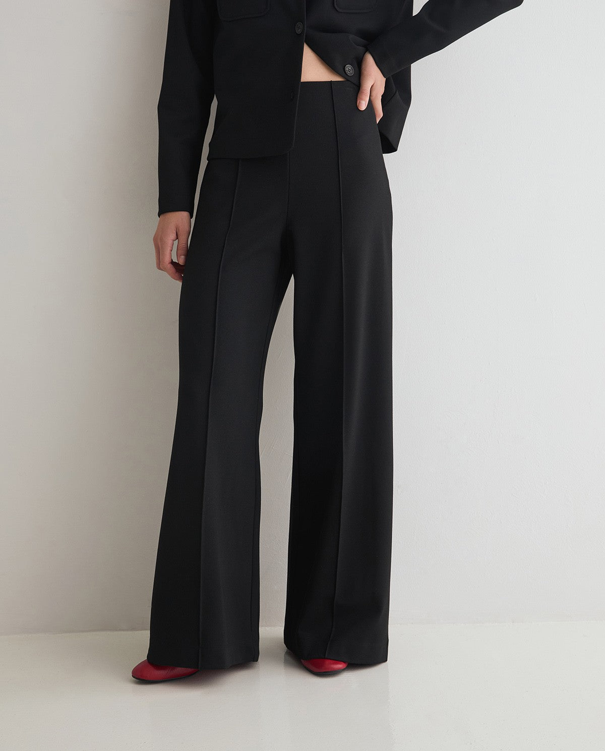 YERSE - WOMEN'S HIGH WAIST ELASTIC TROUSERS