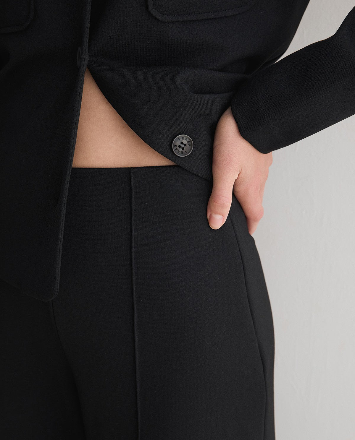 YERSE - WOMEN'S HIGH WAIST ELASTIC TROUSERS
