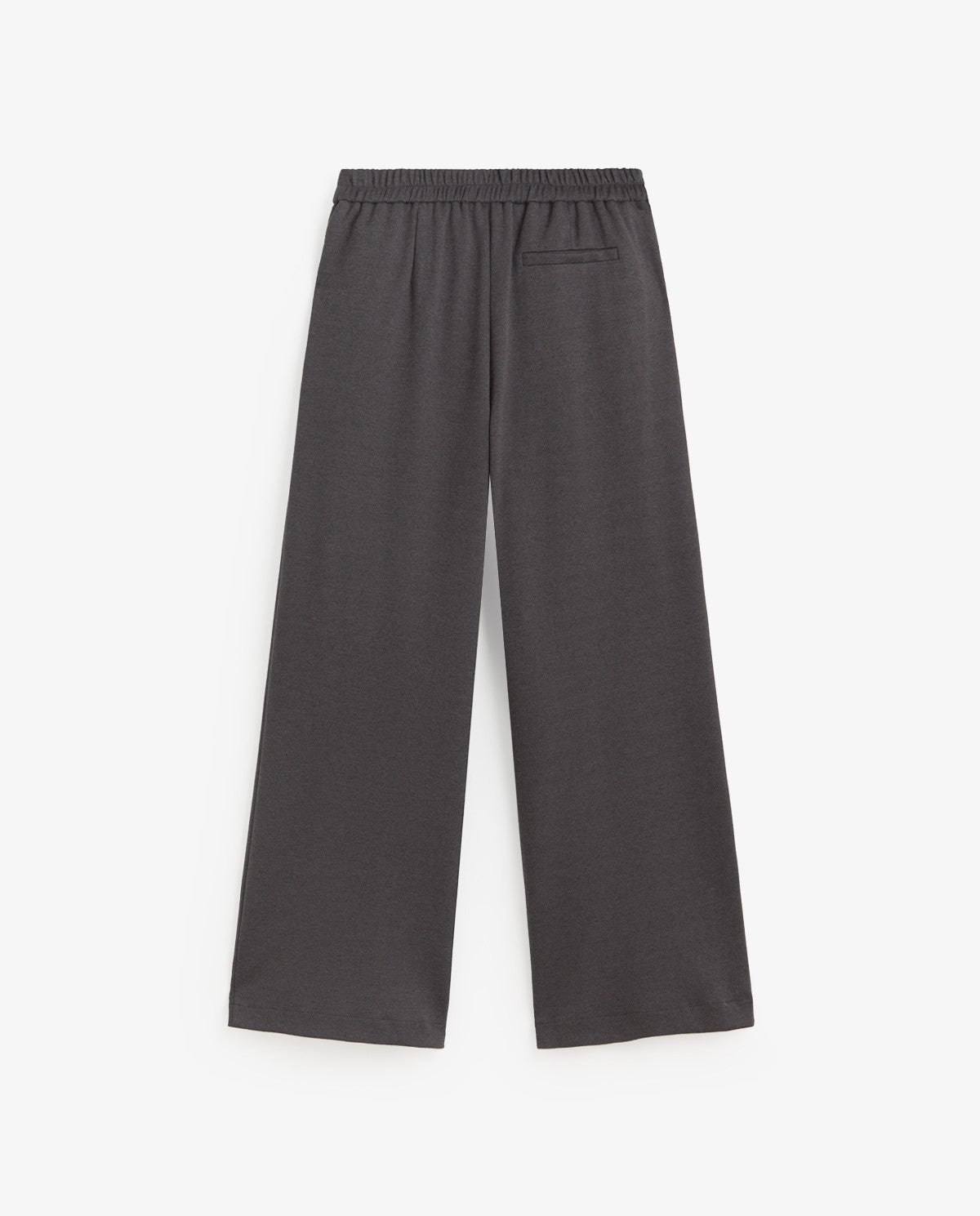 YERSE - WOMEN'S WIDE-LEG TROUSERS WITH PLEAT