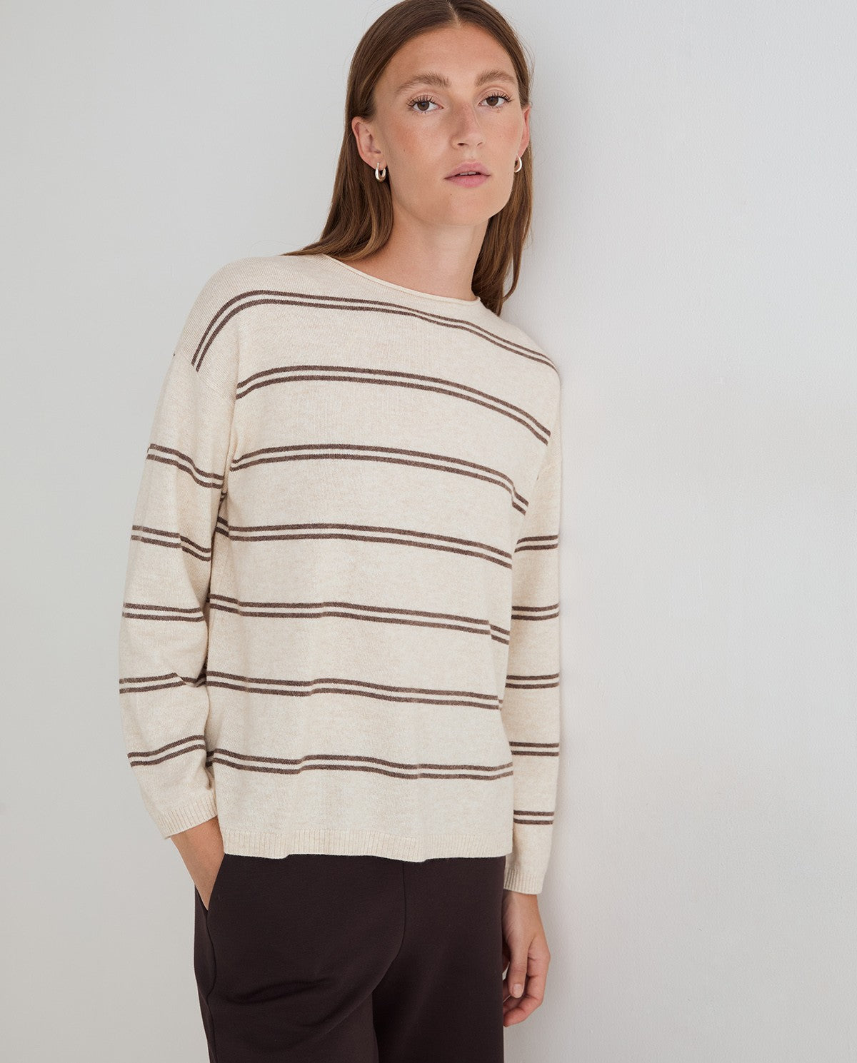 YERSE - WOMEN'S POLO-NECK SWEATER