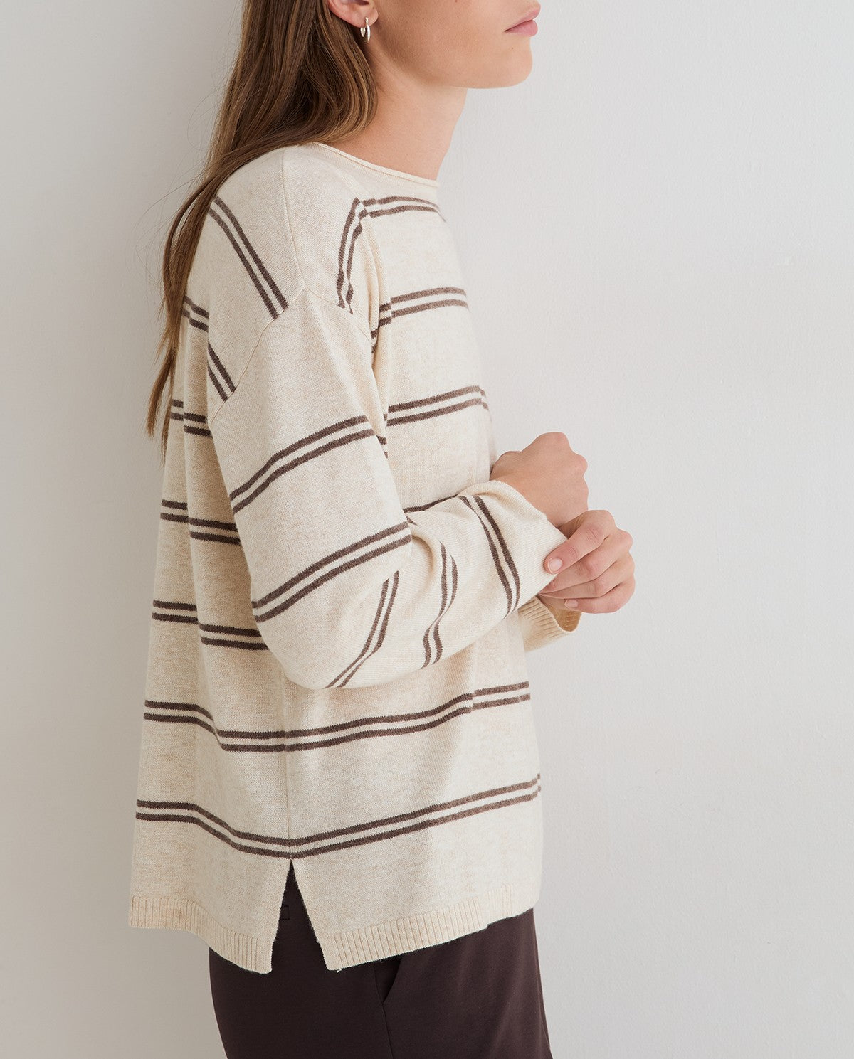 YERSE - WOMEN'S POLO-NECK SWEATER