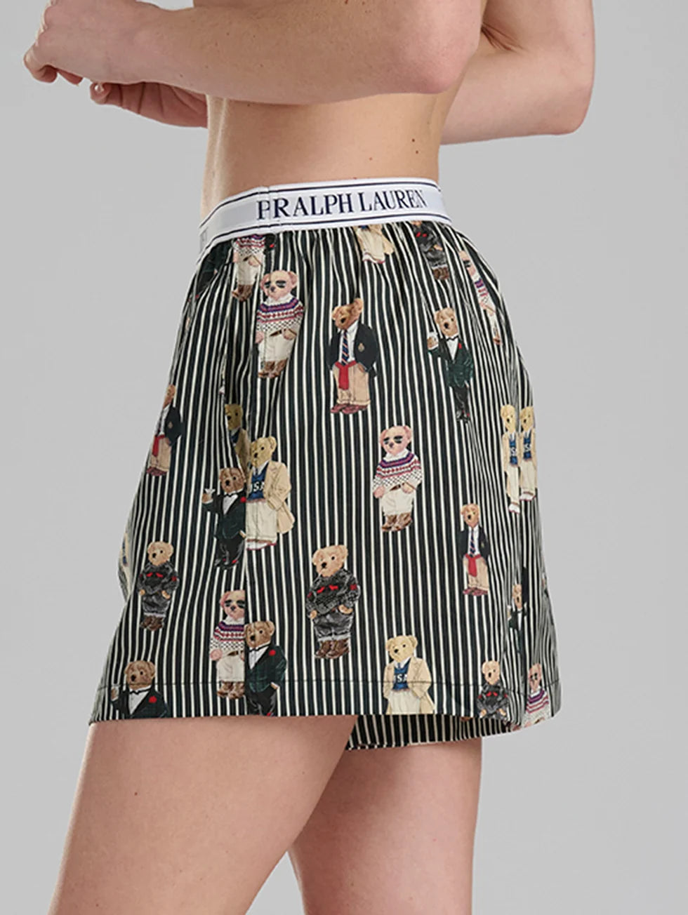RALPH LAUREN - WOMEN’S SLEEP BOXER ALL OVER BEAR