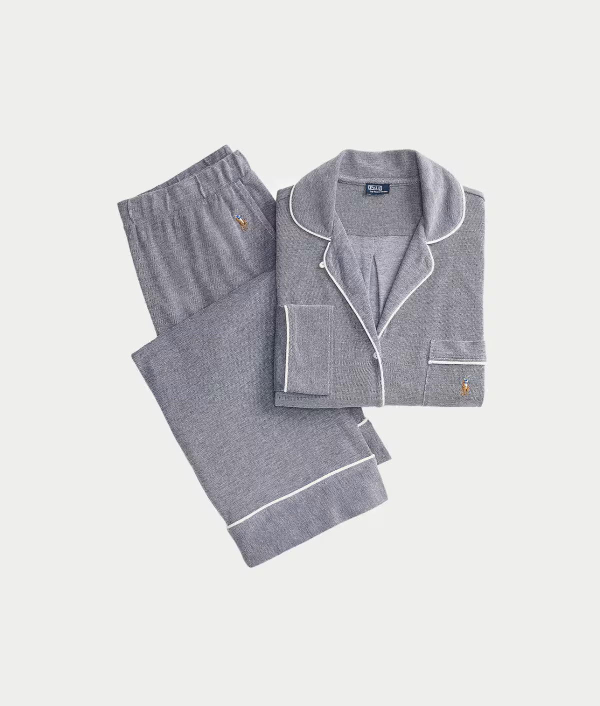 RALPH LAUREN - KNIT OXFORD MADISON PJ SET