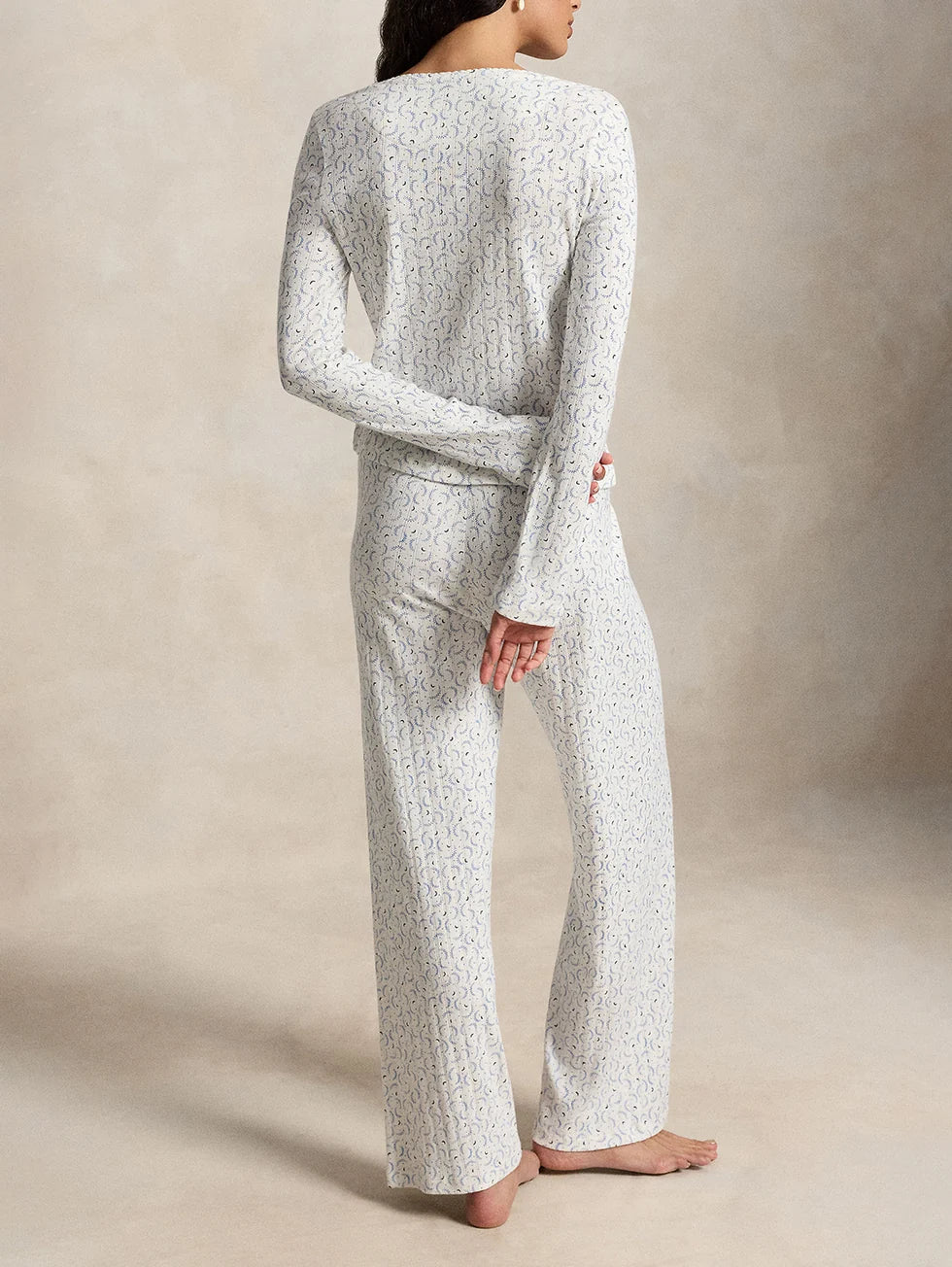 RALPH LAUREN - HENLEY WIDE LEG SLEEP SET