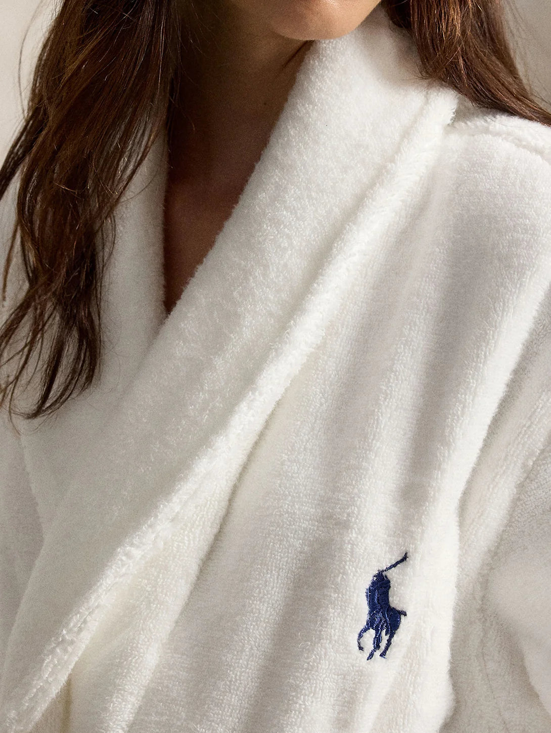 RALPH LAUREN - SHORT PRINTED BACK ROBE