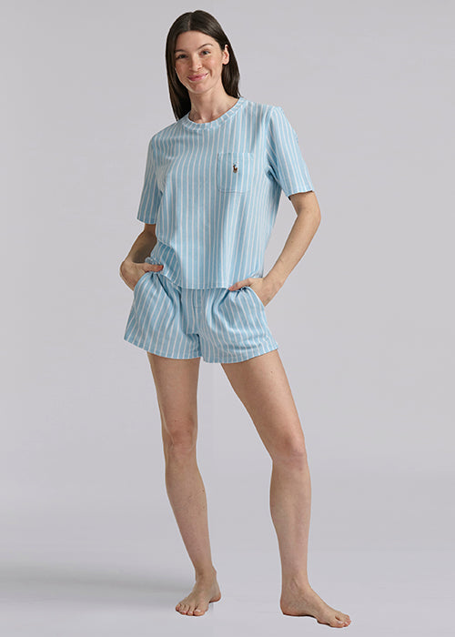 RALPH LAUREN - SHORT SLEEVE SHORT SET 4P0592R3