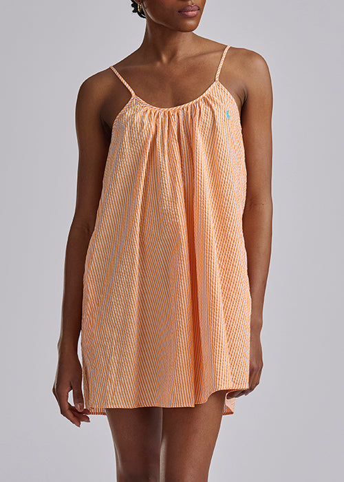 RALPH LAUREN - SEERSUCKER SLIP DRESS 4P0782R3