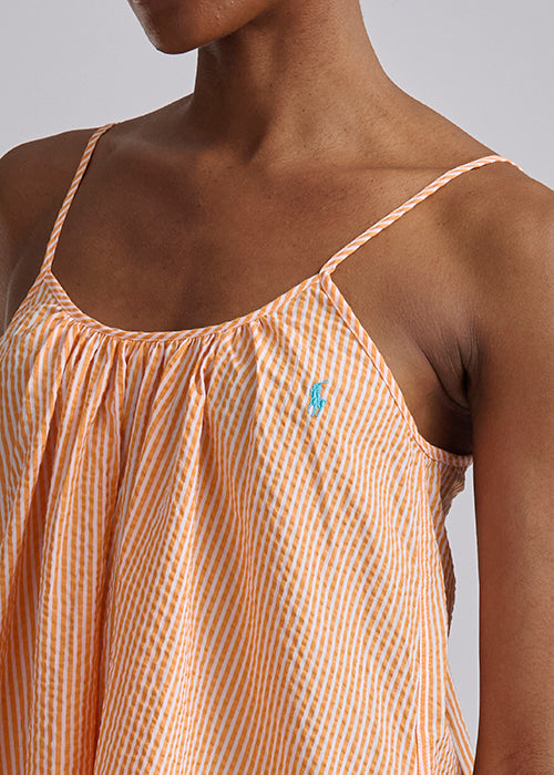 RALPH LAUREN - SEERSUCKER SLIP DRESS 4P0782R3