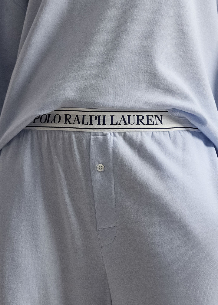 RALPH LAUREN - CLUB TERRY CREW/WIDE LEG SET