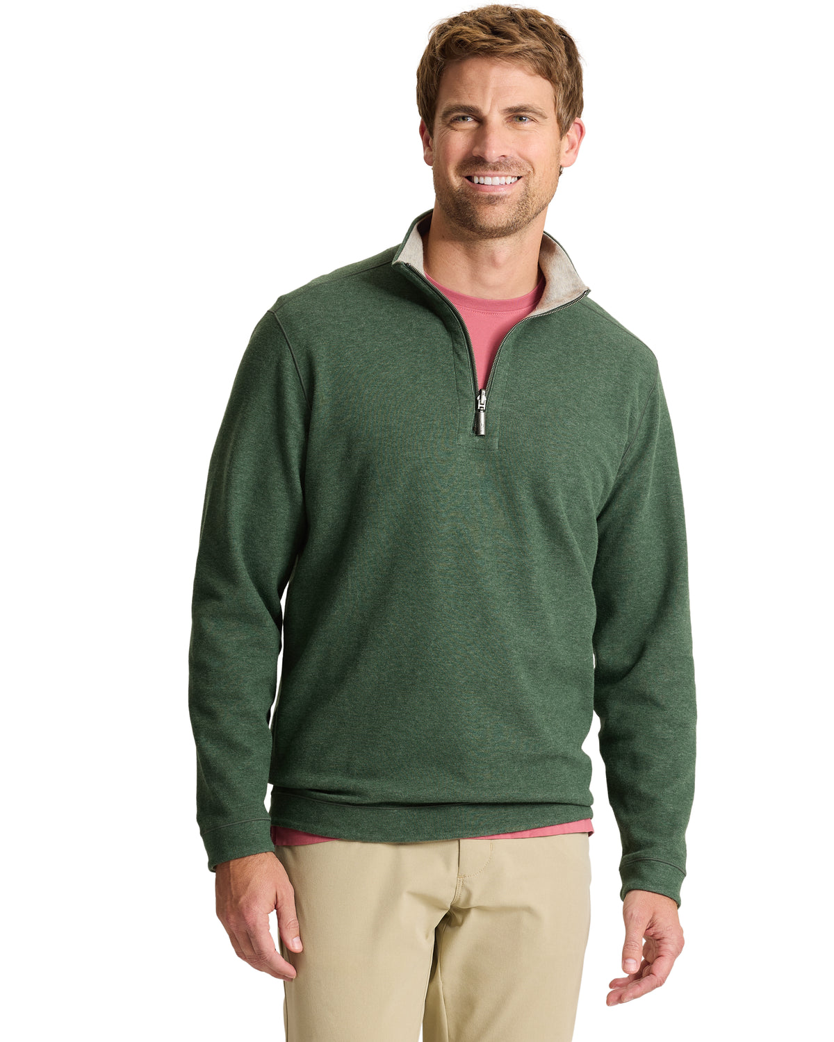 TOMMY BAHAMA - MEN'S FLIP VIEW HALF ZIP SWEATER