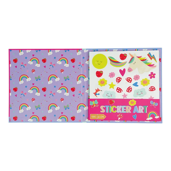 FLOSS & ROCK - STICKER ART RAINBOW FAIRY