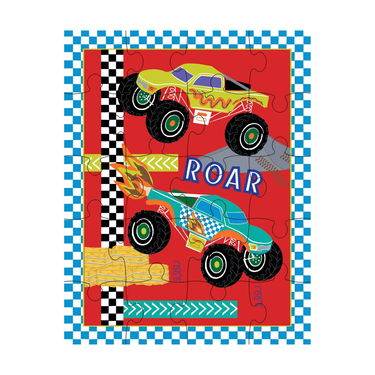FLOSS & ROCK - CARS MAGNETIC MULTIPLAY