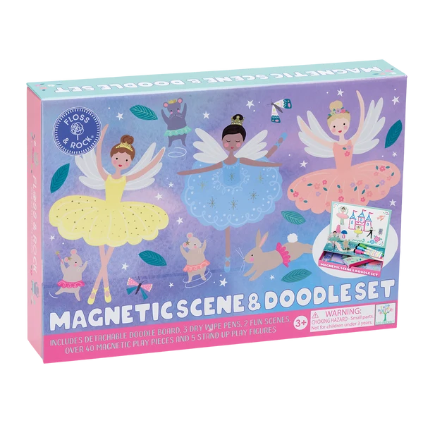 FLOSS & ROCK - ENCHANTED MAGNETIC SCENE & DOODLE