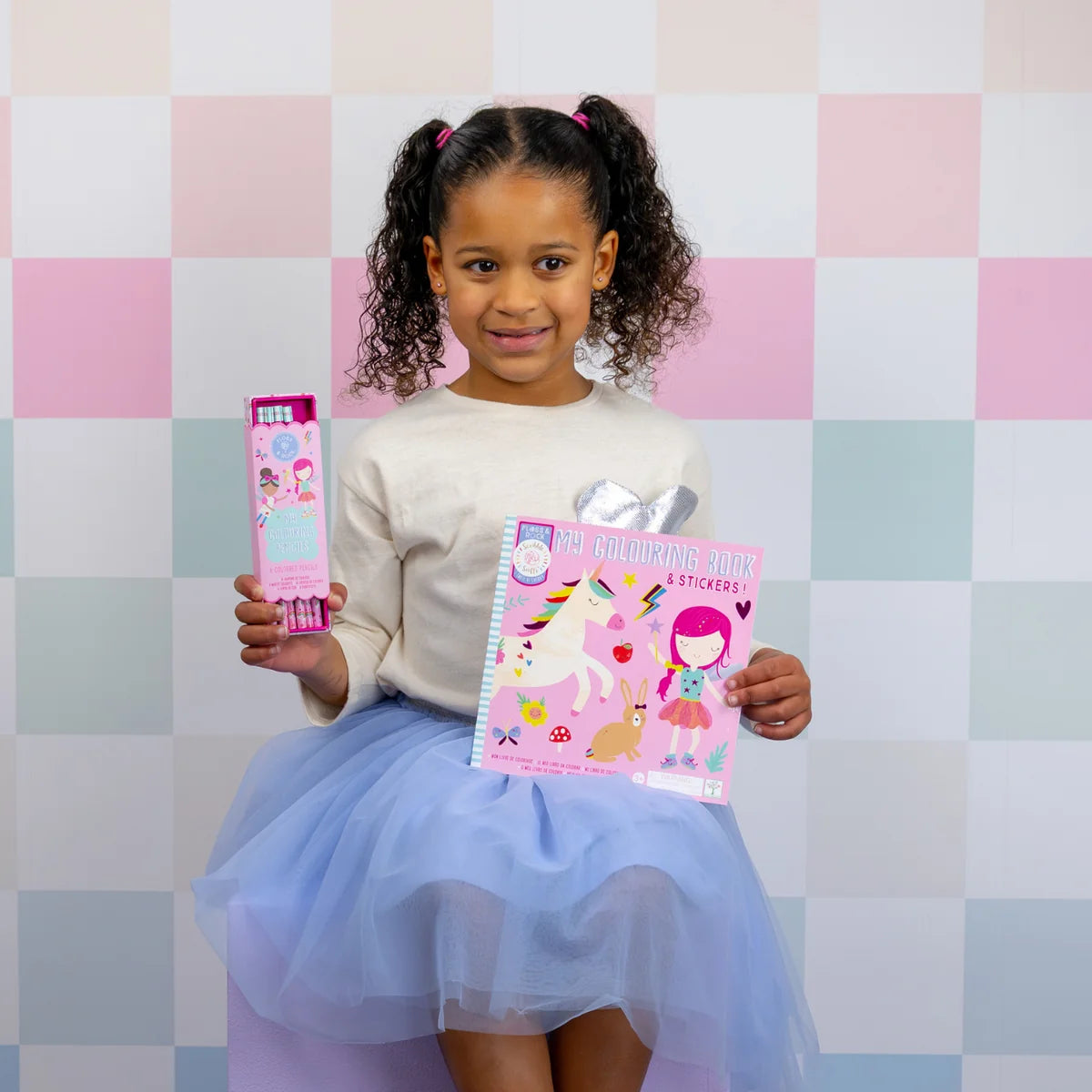 FLOSS & ROCK - RAINBOW FAIRY COLOURING BOOK