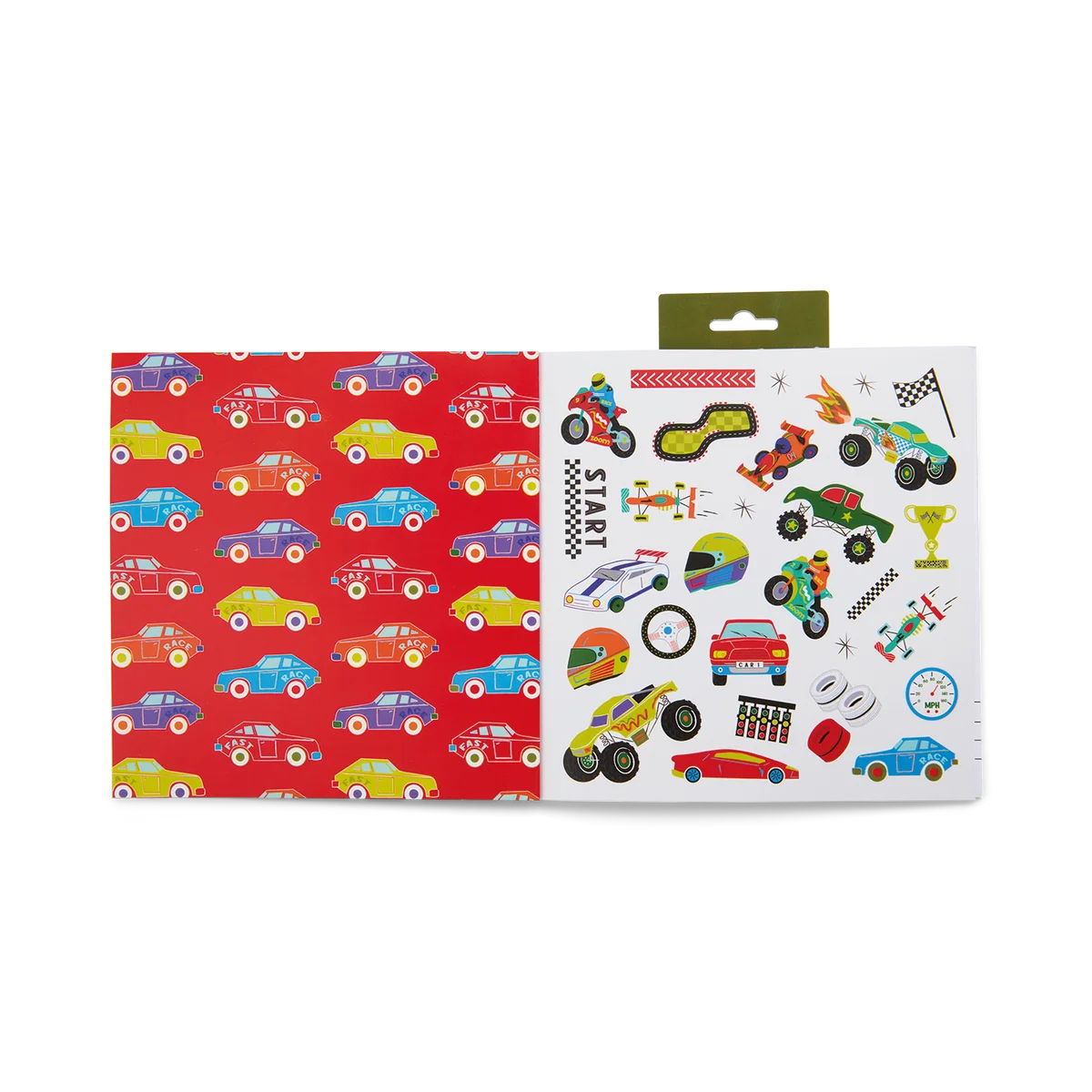 FLOSS & ROCK - CARS MY COLOURING BOOK