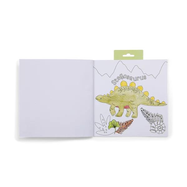 FLOSS & ROCK - DINO MY COLOURING BOOKING - SCRIBBLE SNIFF