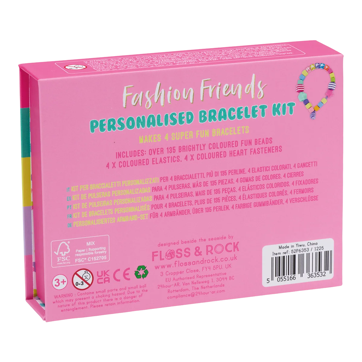 FLOSS & ROCK - FASHION FRIENDS BRACELET KIT