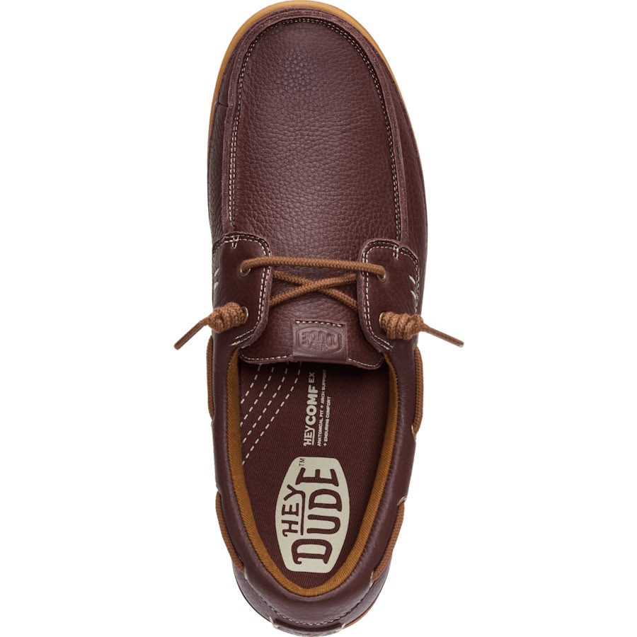 HEY DUDE - MEN'S HARBOR LO CRAFT LEATHER