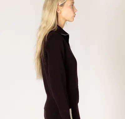 LYLA & LUXE - WEST ESSENTIALS ZIP CARDI