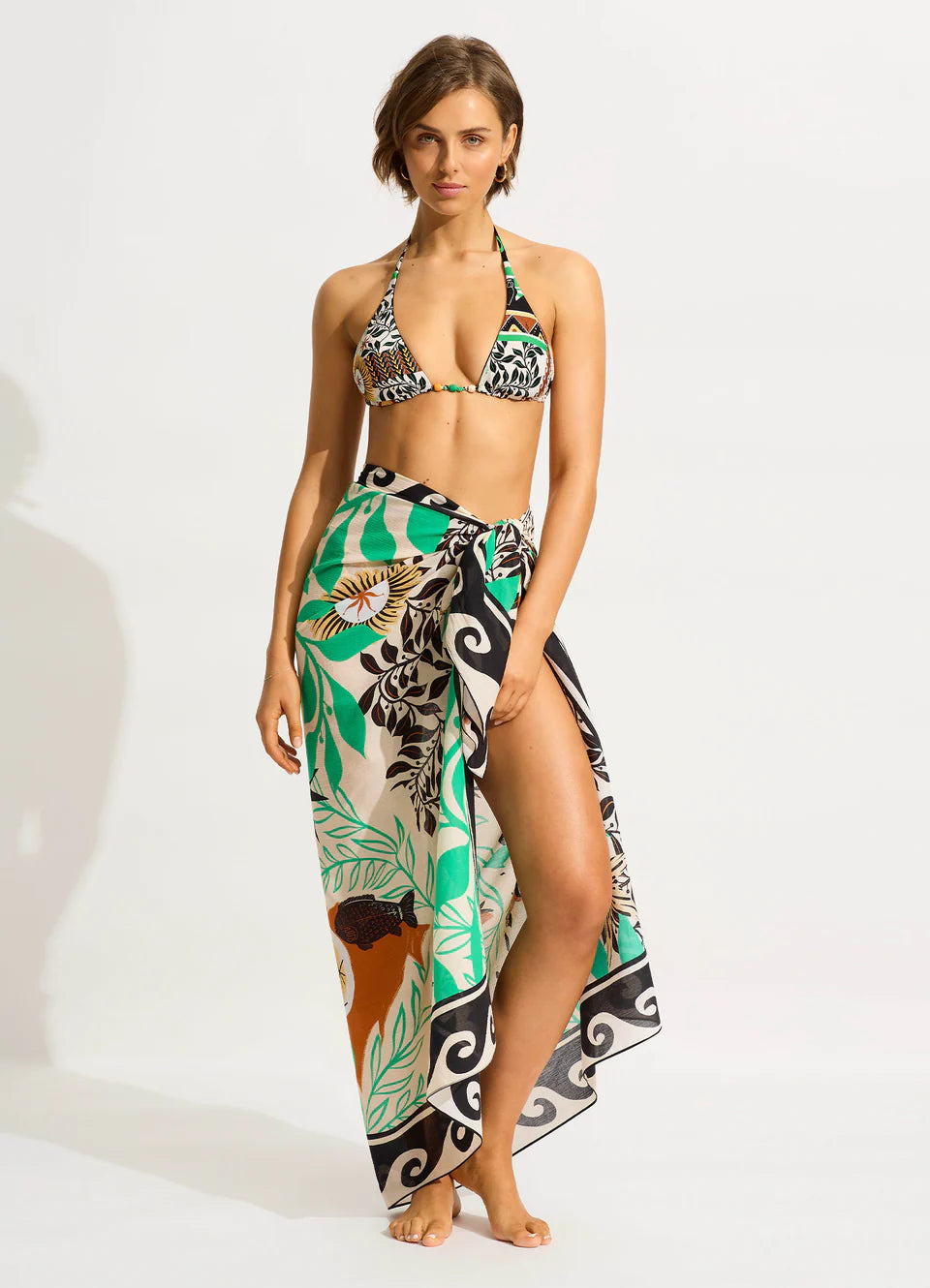 SEAFOLLY- WOMEN'S ATLANTIS SARONG
