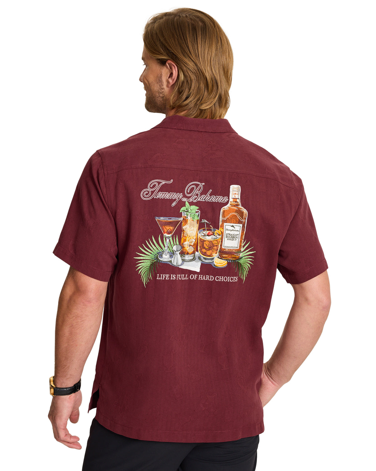 TOMMY BAHAMA - LIFE IS FULL OF HARD CHOICES SHIRT