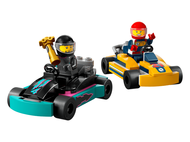 LEGO - 60400 - CITY - GO-KARTS AND RACE DRIVERS - 99PCS