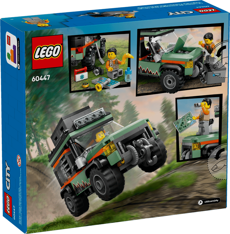LEGO - 60447 - CITY - OFF-ROAD 4X4 MOUNTAIN TRUCK - 221PCS