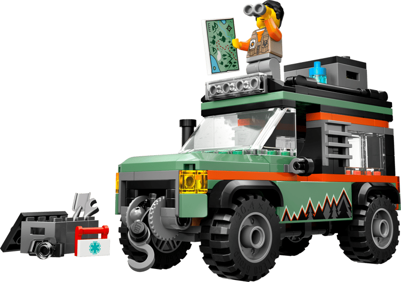 LEGO - 60447 - CITY - OFF-ROAD 4X4 MOUNTAIN TRUCK - 221PCS