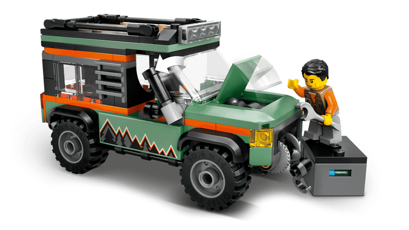 LEGO - 60447 - CITY - OFF-ROAD 4X4 MOUNTAIN TRUCK - 221PCS