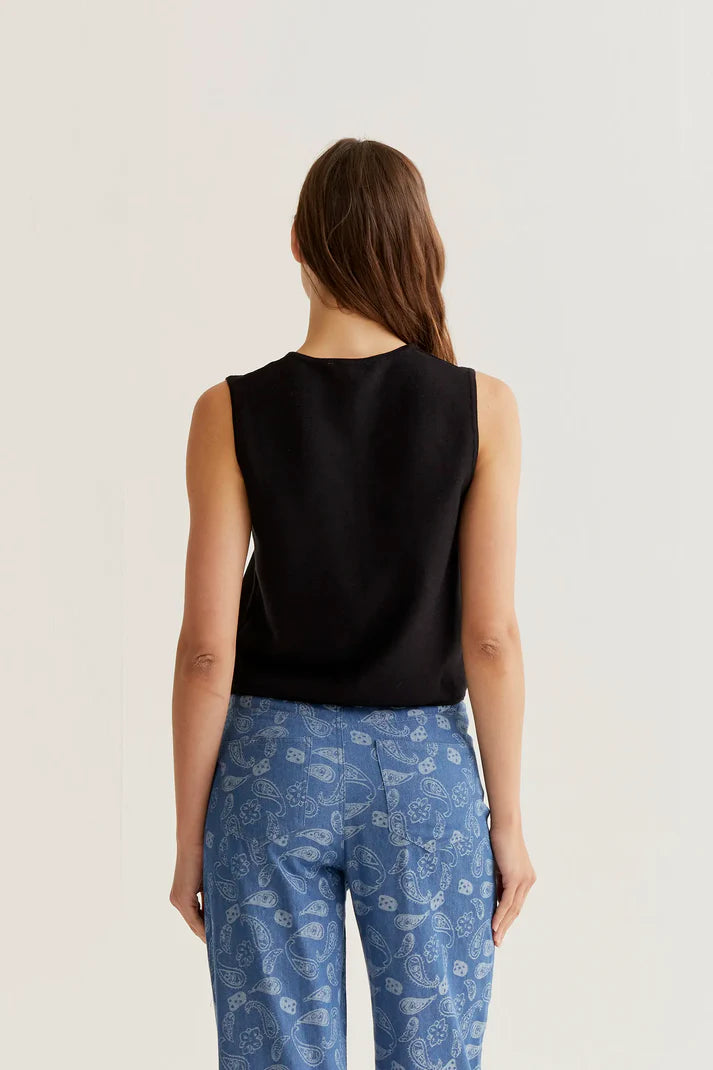 COMPANIA FANTASTICA - KNITTED VEST TOP