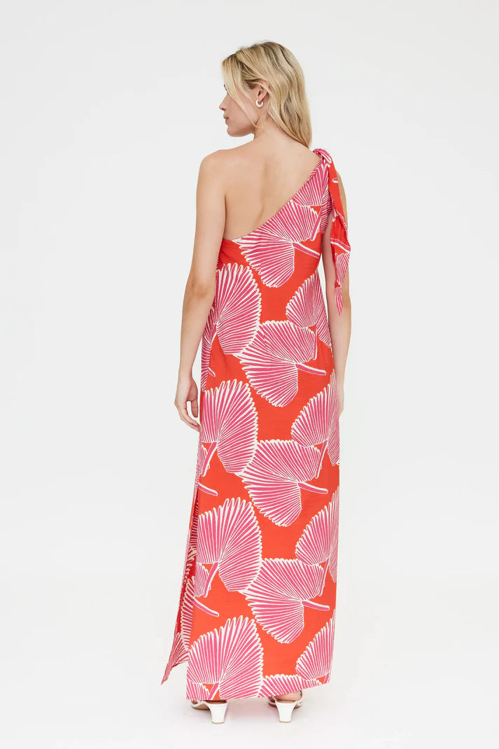 COMPANIA FANTASTICA - PALM TREE LONG DRESS