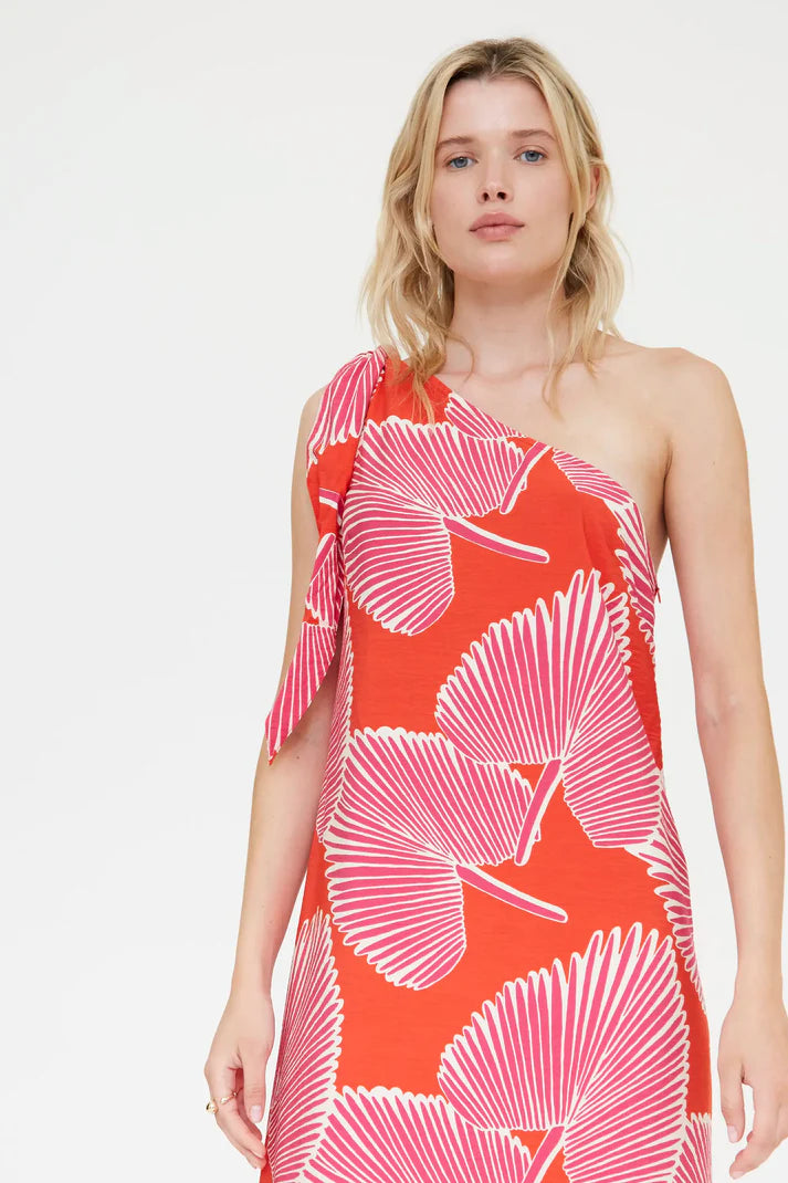 COMPANIA FANTASTICA - PALM TREE LONG DRESS