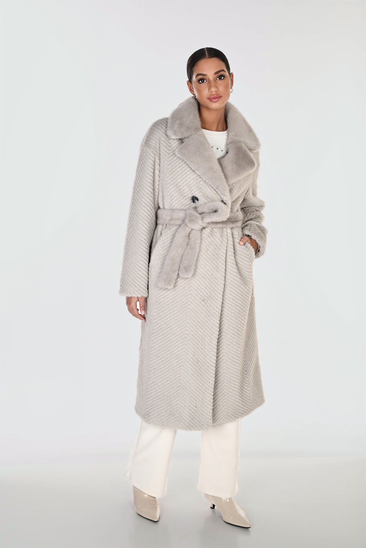 FRANK LYMAN - KNIT COAT 263771