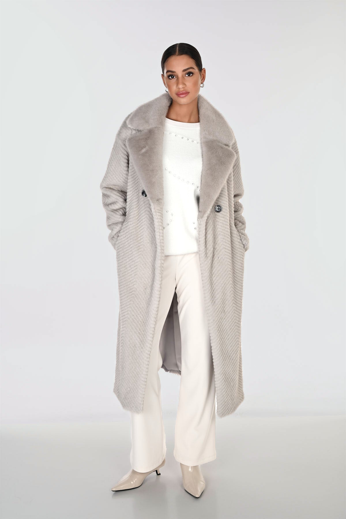 FRANK LYMAN - KNIT COAT 263771